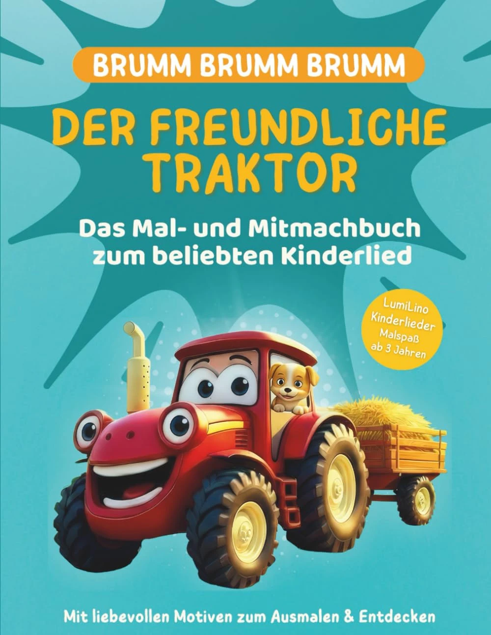 Cover des LumiLino Mal- und Mitmachbuchs
